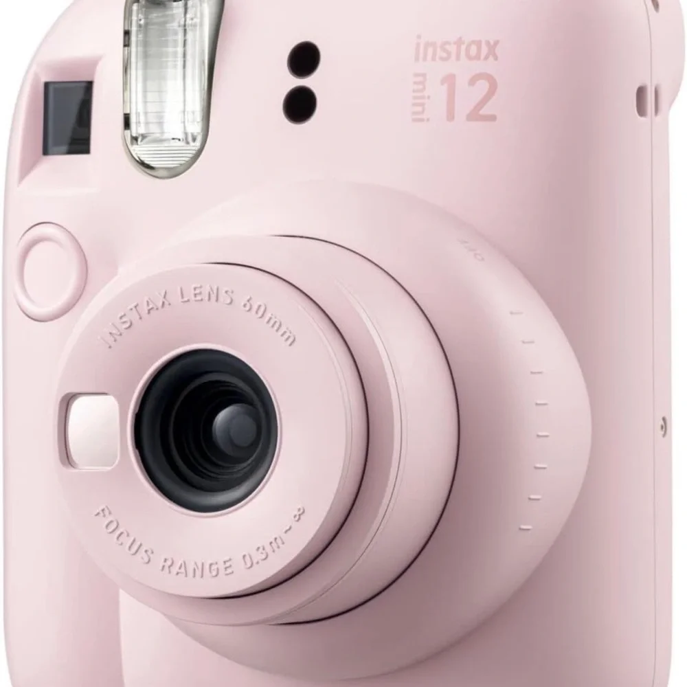 Fujifilm Instax Mini 12 Instant Film Camera (Blossom Pink)